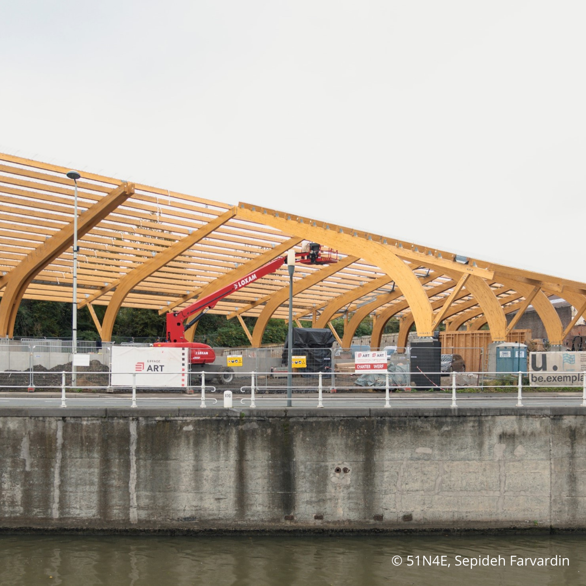 Recypark Demets in Anderlecht awarded at the Belgian Timber Construction Awards 2024