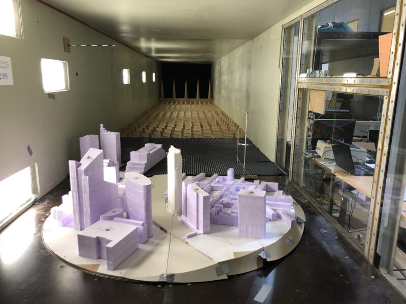 Dynamic studies - Wind tunnel tests - Bureau greisch