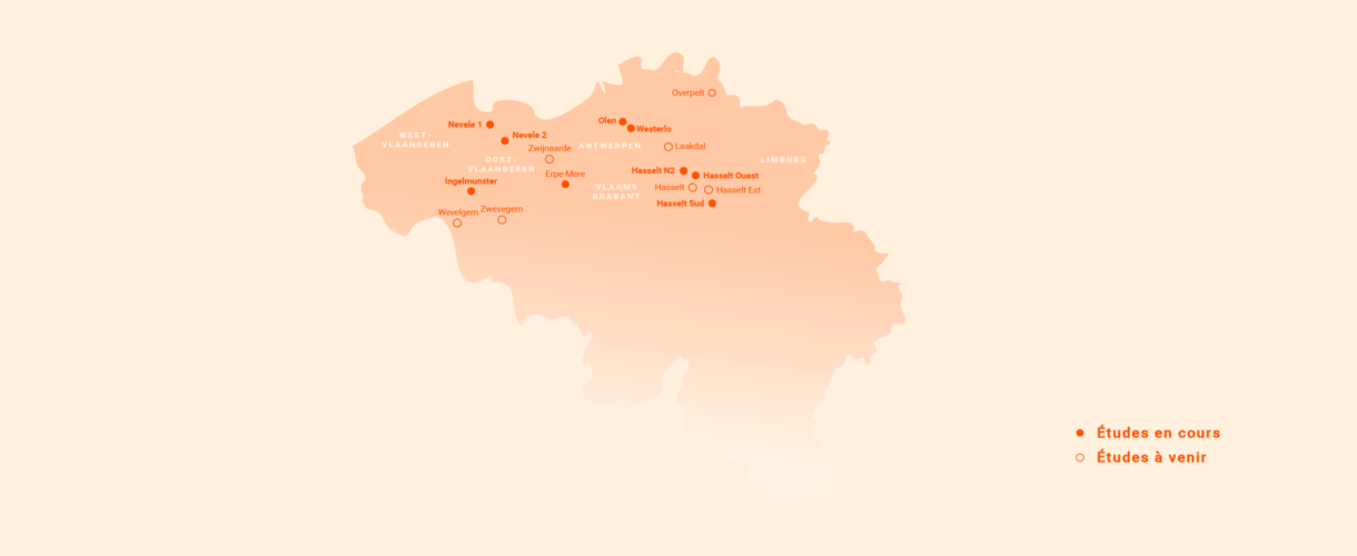 Ponts à l'étude en Flandre - Bureau greisch